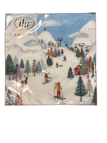 CHRISTMAS VILLAGE NAPKINS