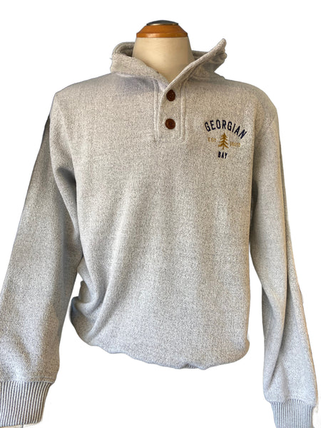 GEORGIAN BAY BUTTON QUARTER ZIP