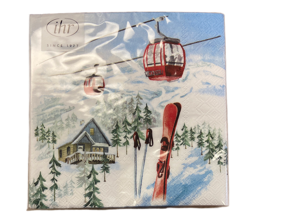 SKI RIDE NAPKINS