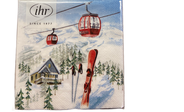 SKI RIDE NAPKINS