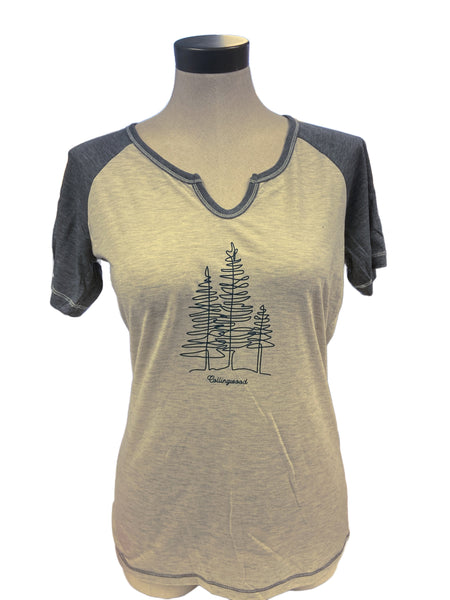 WOMENS COLLINGWOOD V-NECK SHIRT