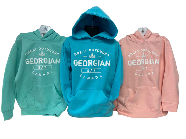 KIDS GEORGIAN BAY PASTEL HOODIE