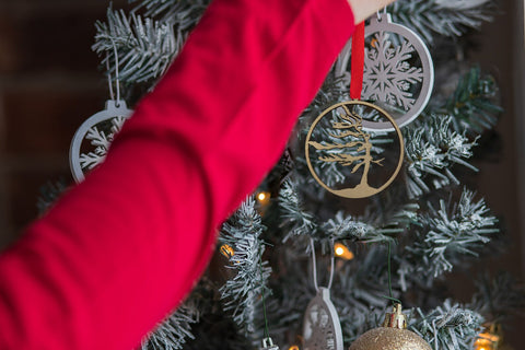 WINDSWEPT TREE ORNAMENT