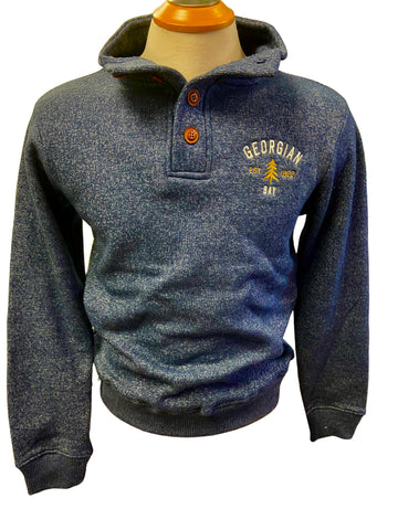 GEORGIAN BAY BUTTON QUARTER ZIP