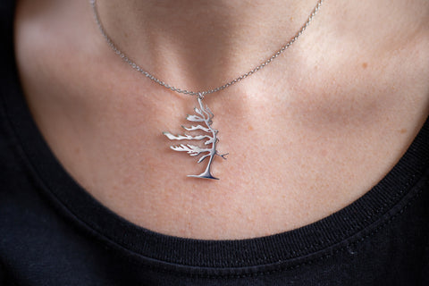 WINDSWEPT TREE NECKLACE