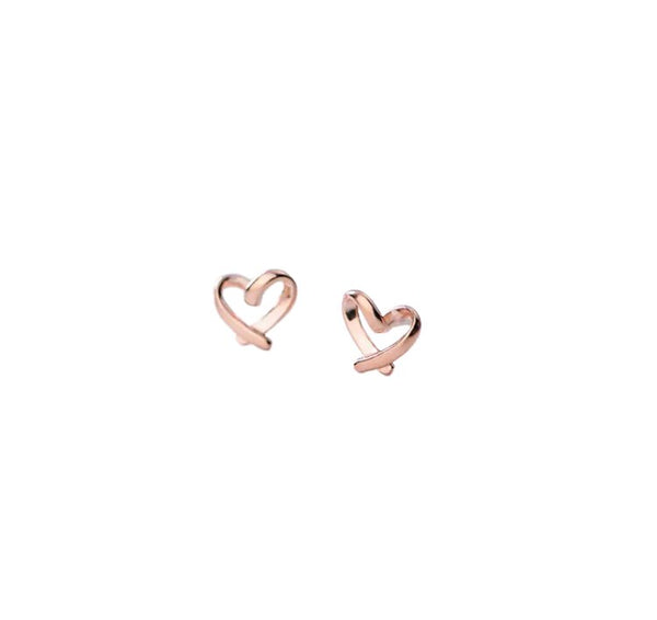 OPEN HEART EARRINGS