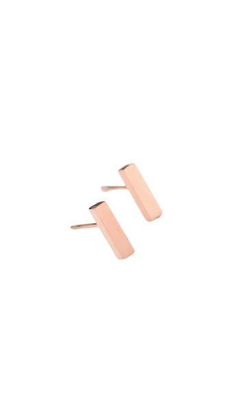BAR STUD EARRINGS