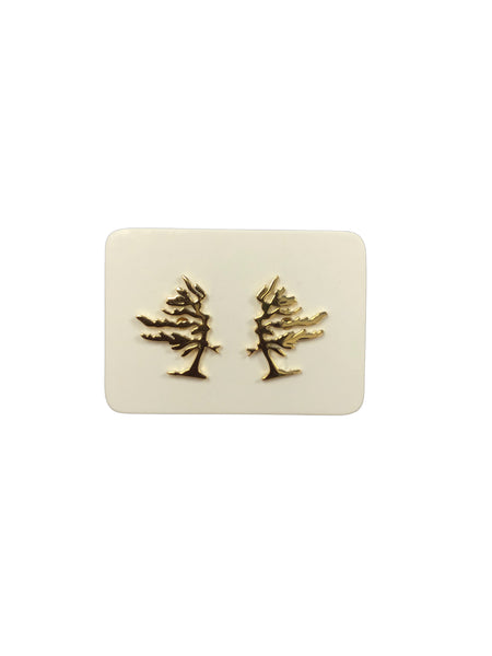 WINDSWEPT TREE EARRINGS